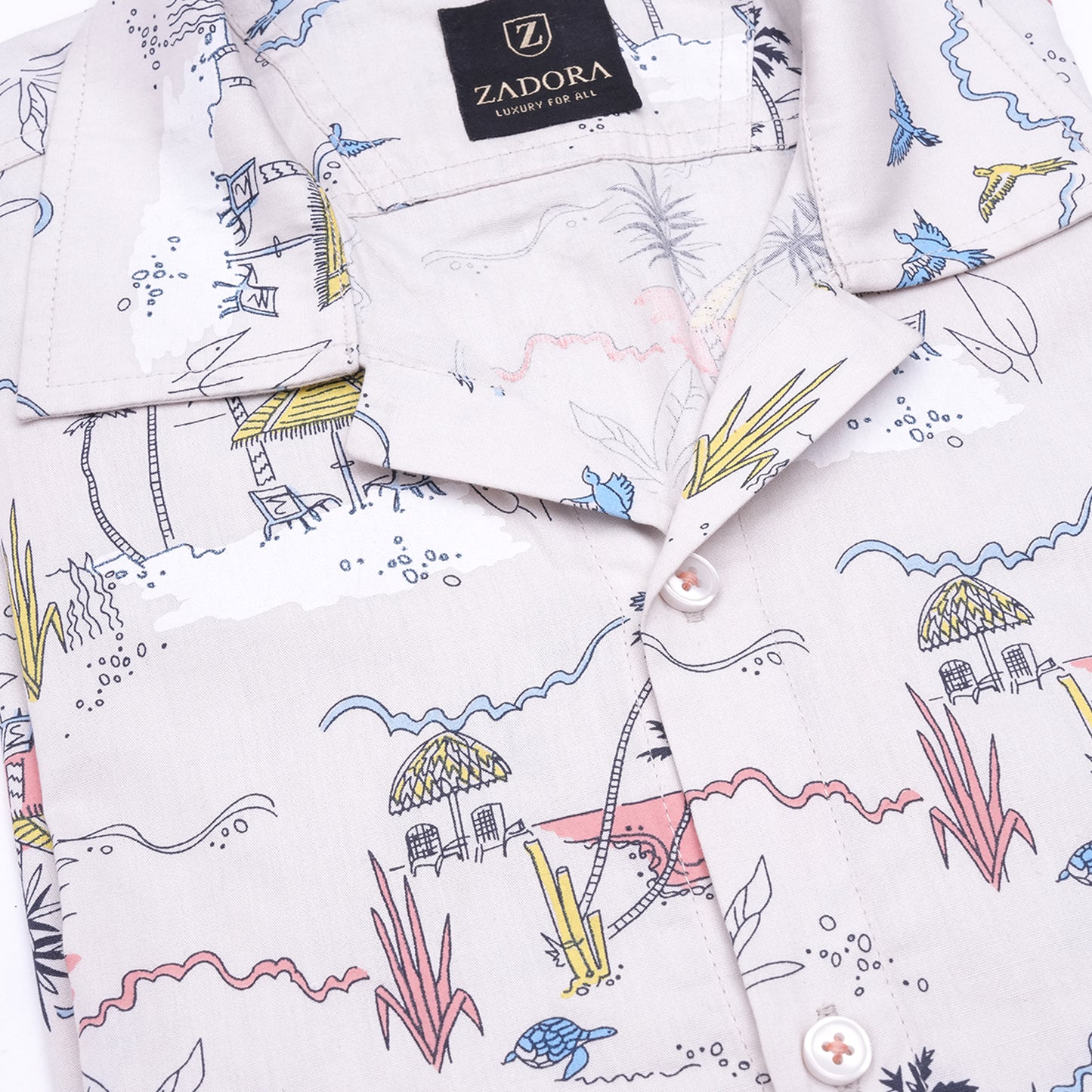 PRINTED HALF SLEEVE SHIRT