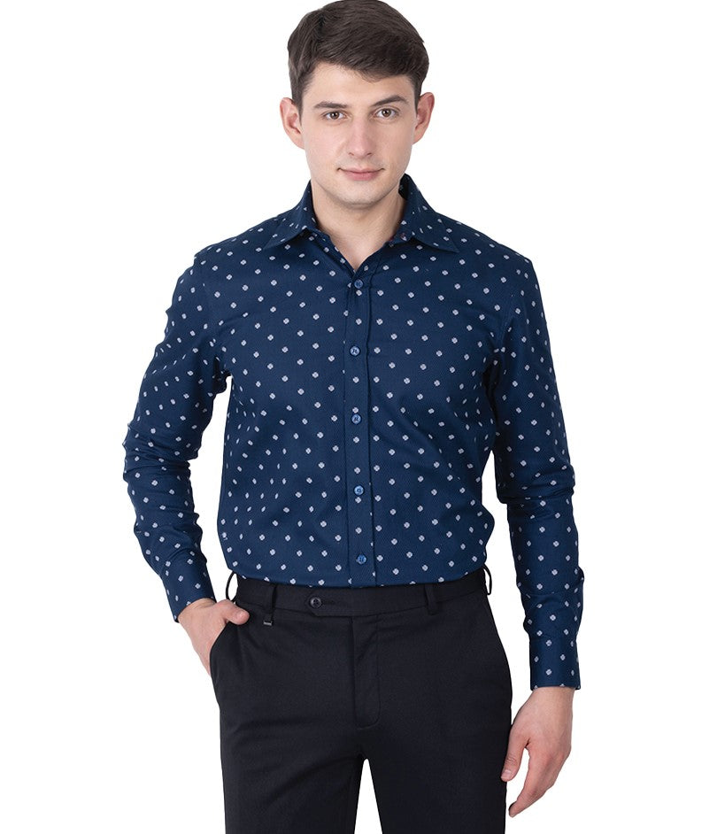 ZADORA Pack of 2 Men's Cotton Regular Fit Full Sleeves Stylish, Comfortable Casual & Formal Shirt