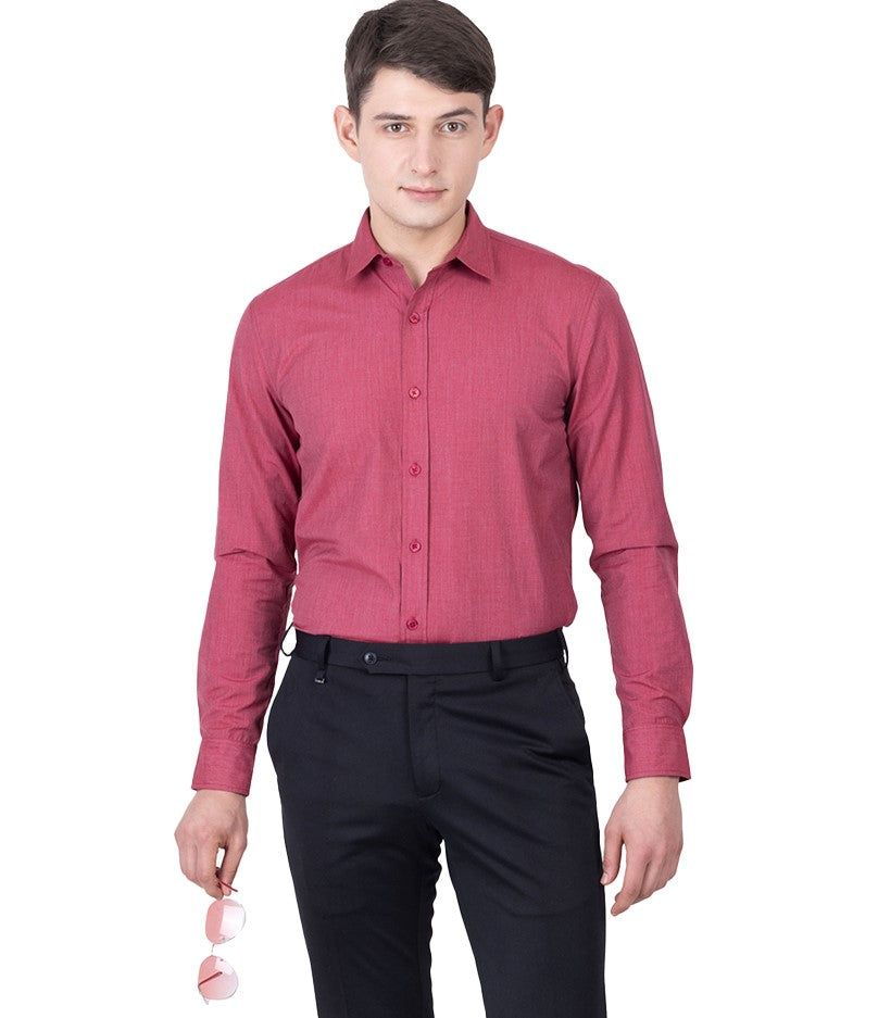 ZADORA Pack of 2 Men's Cotton Regular Fit Full Sleeves Stylish, Comfortable Casual & Formal Shirt