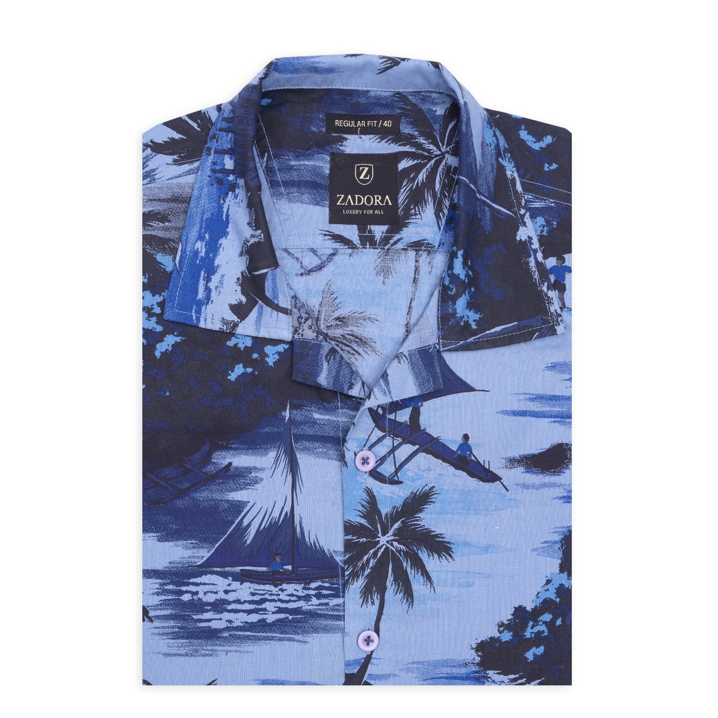 PRINTED HALF SLEEVE SHIRT