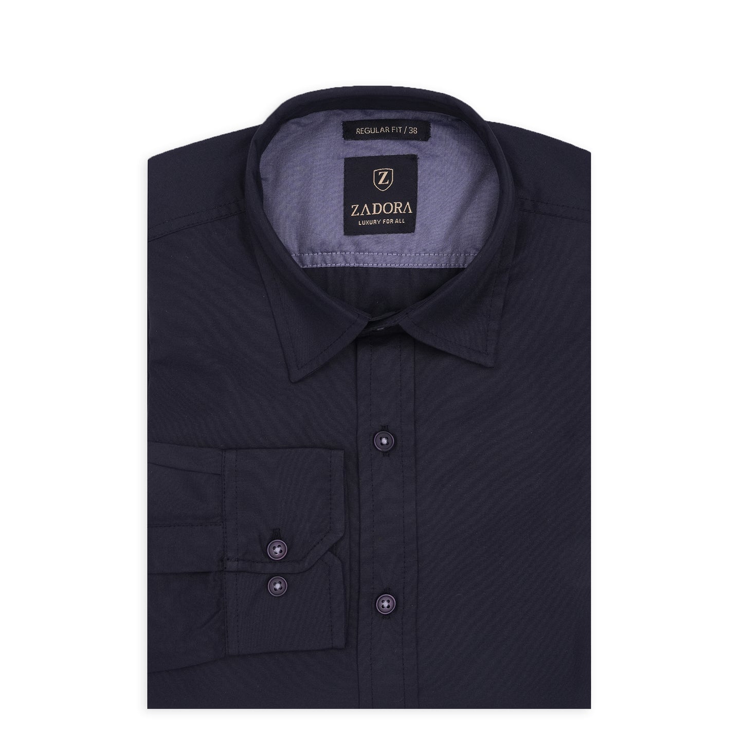 SOLID COLOUR FULL SLEEVE SHIRT