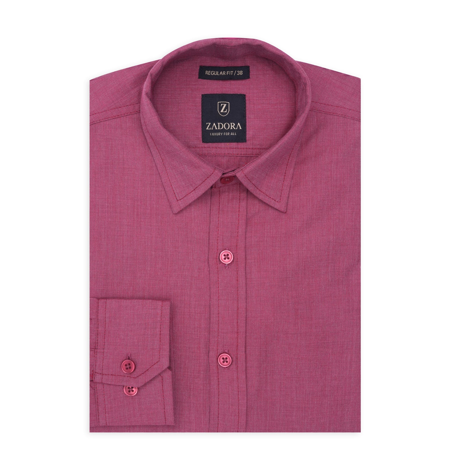 SOLID COLOUR FULL SLEEVE SHIRT
