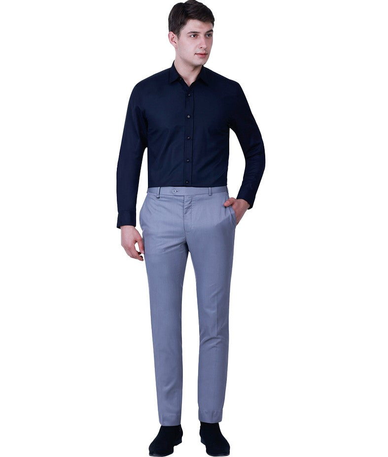 ZADORA Pack of 2 Men's Cotton Regular Fit Full Sleeves Stylish, Comfortable Casual & Formal Shirt