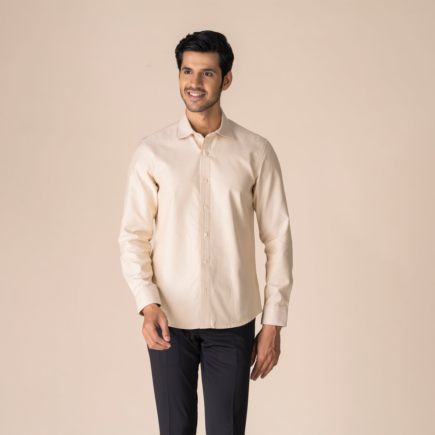 SOLID COLOUR FULL SLEEVE SHIRT