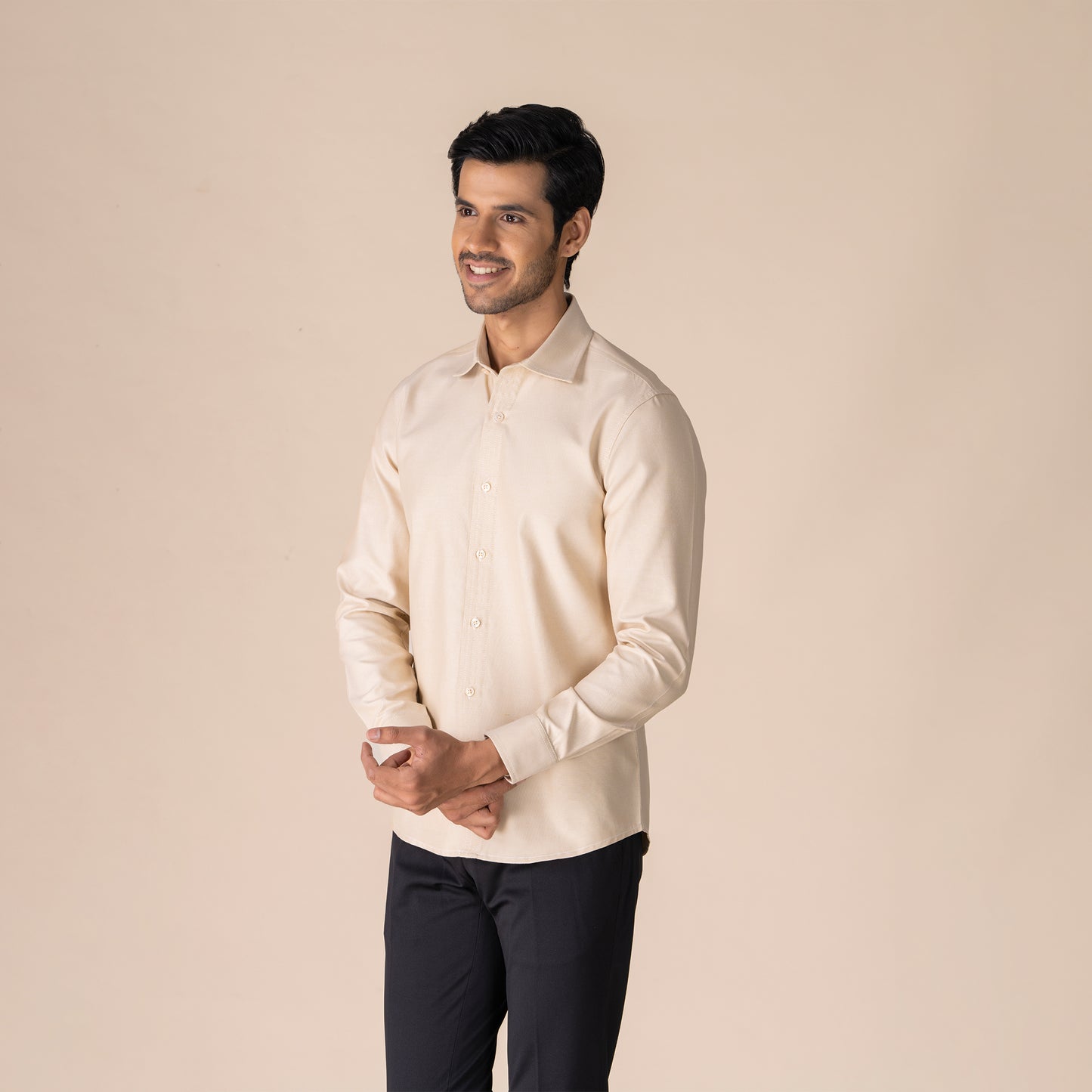 SOLID COLOUR FULL SLEEVE SHIRT