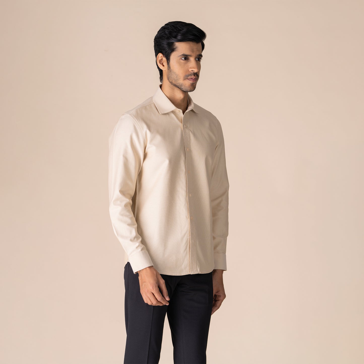 SOLID COLOUR FULL SLEEVE SHIRT