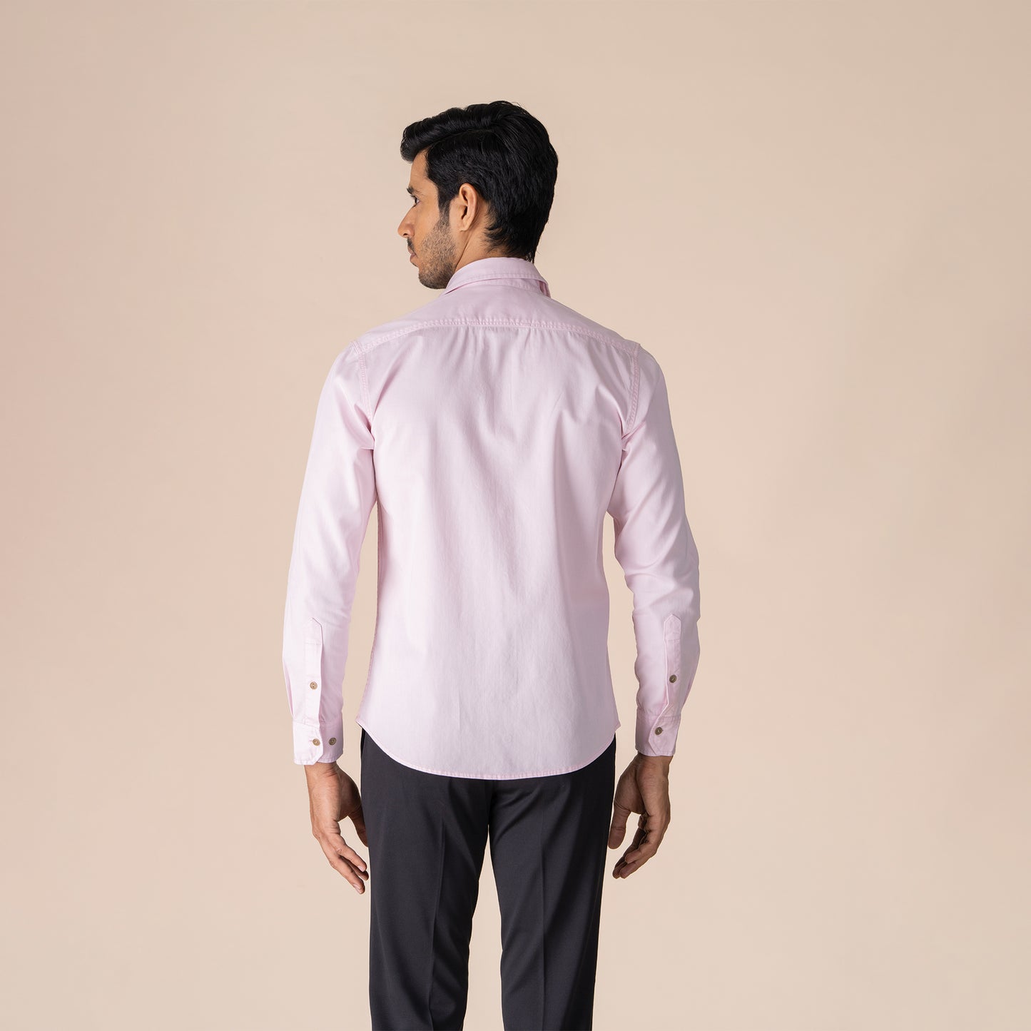 SOLID COLOUR FULL SLEEVE SHIRT