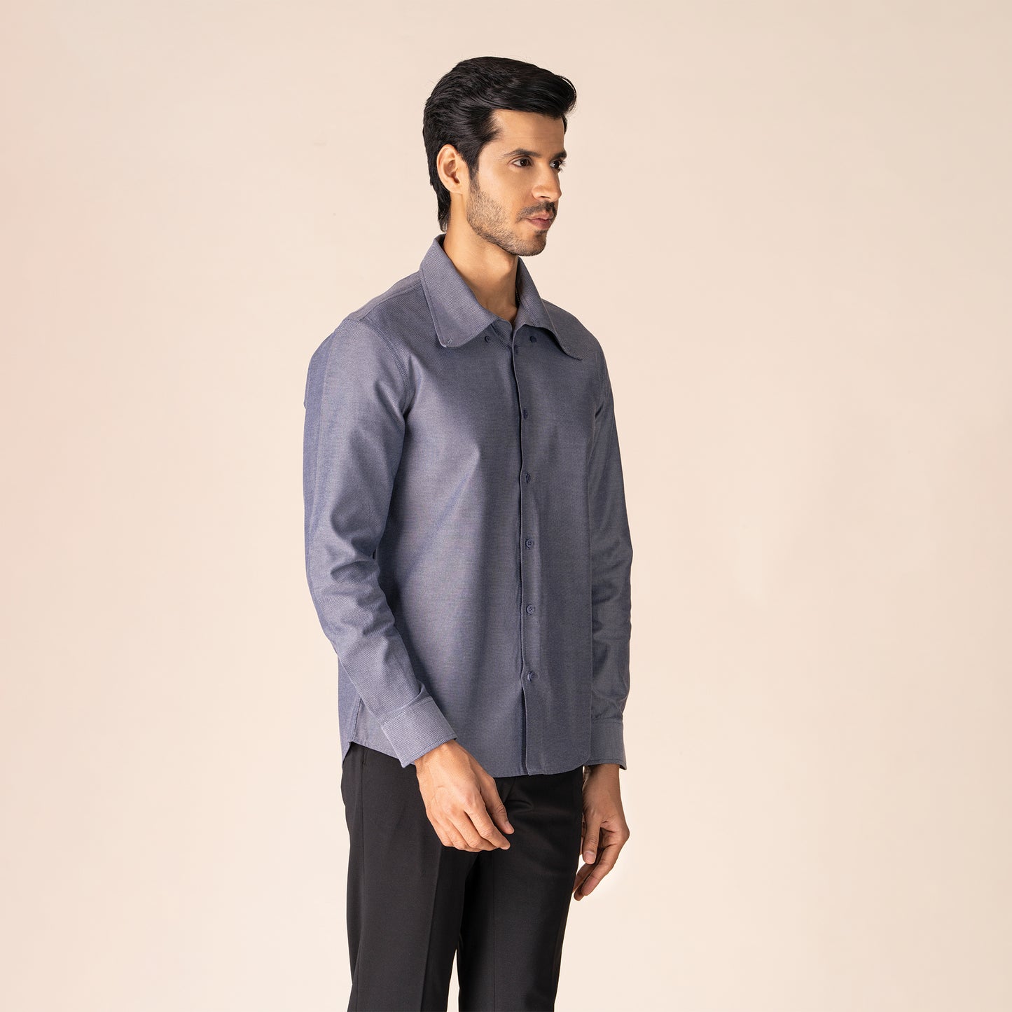 SOLID COLOUR FULL SLEEVE SHIRT