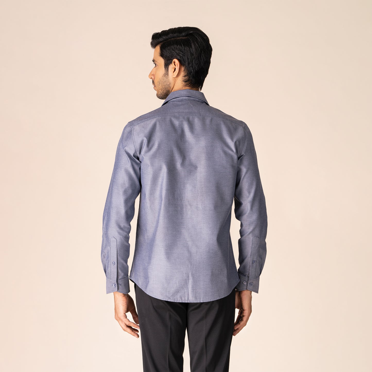 SOLID COLOUR FULL SLEEVE SHIRT