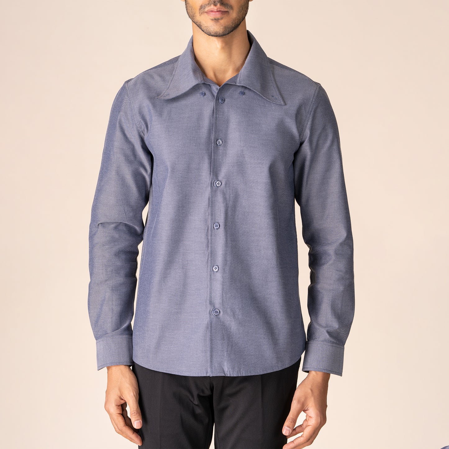 SOLID COLOUR FULL SLEEVE SHIRT