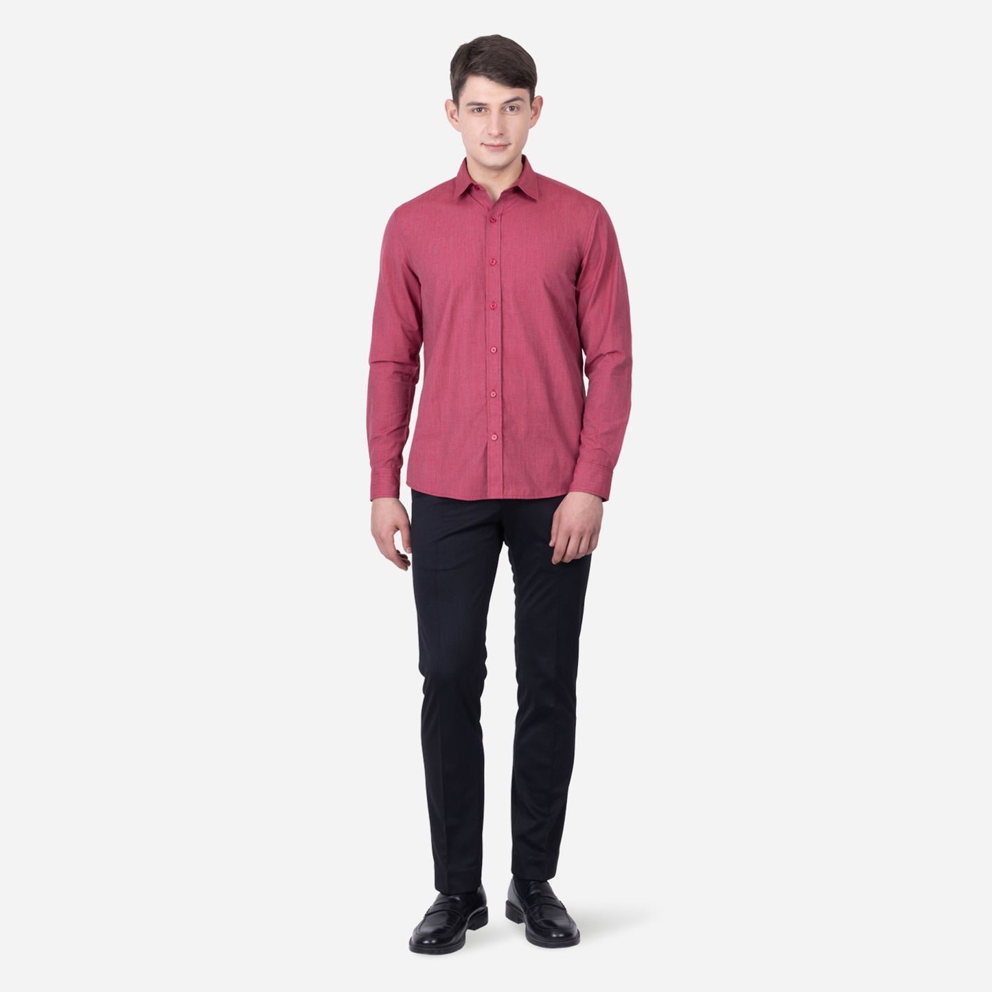 SOLID COLOUR FULL SLEEVE SHIRT