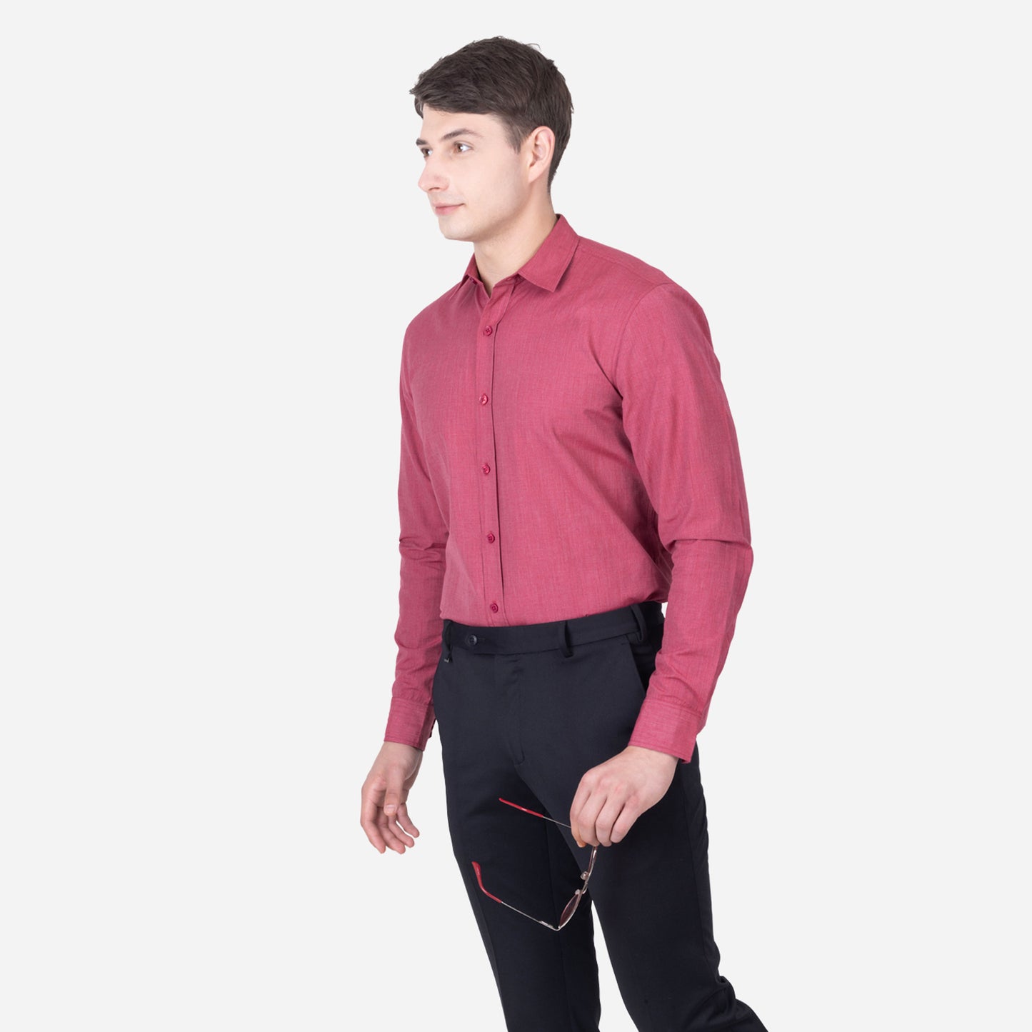SOLID COLOUR FULL SLEEVE SHIRT