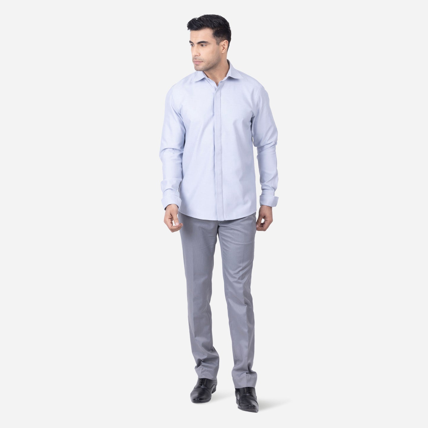 SOLID COLOUR FULL SLEEVE SHIRT