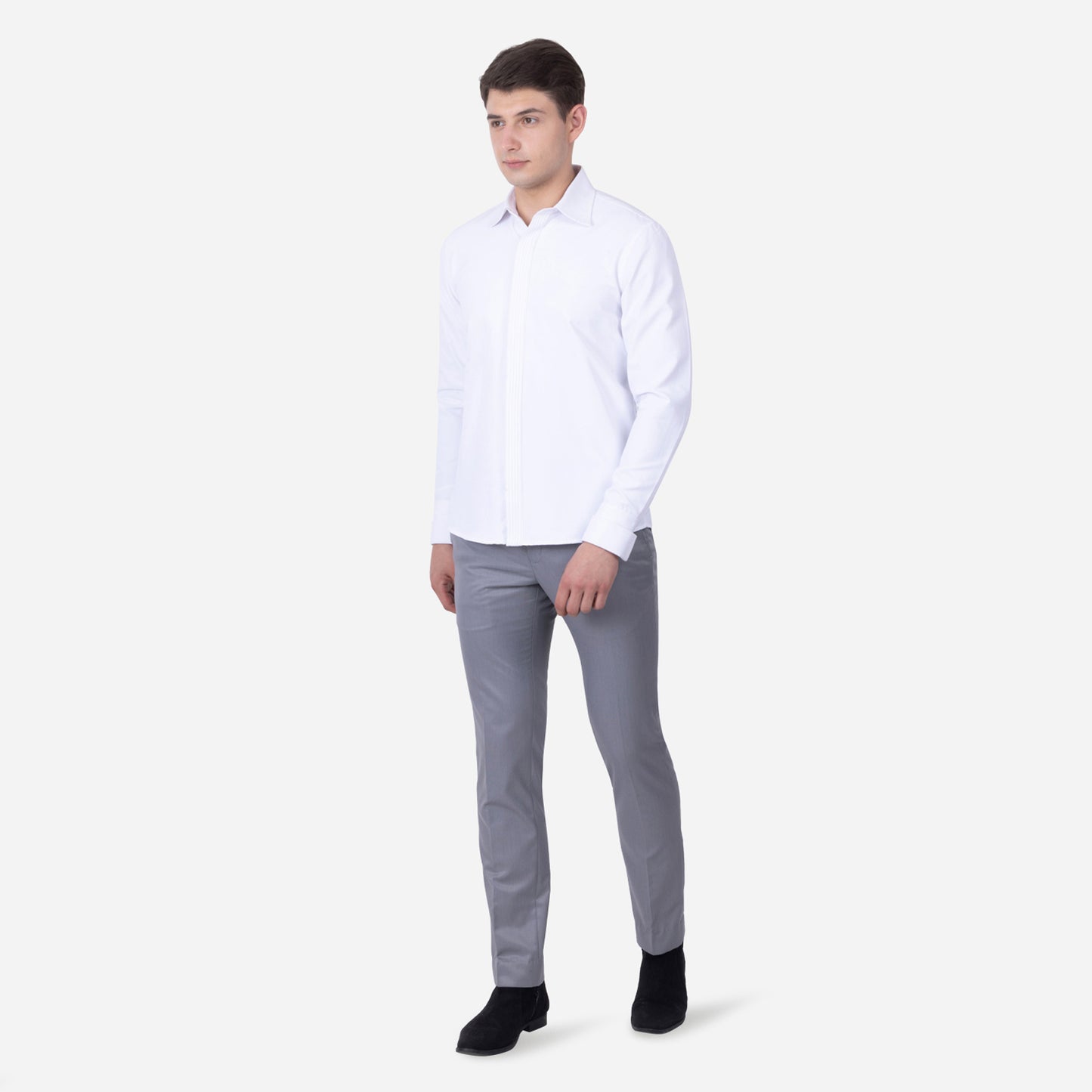 SOLID COLOUR FULL SLEEVE SHIRT
