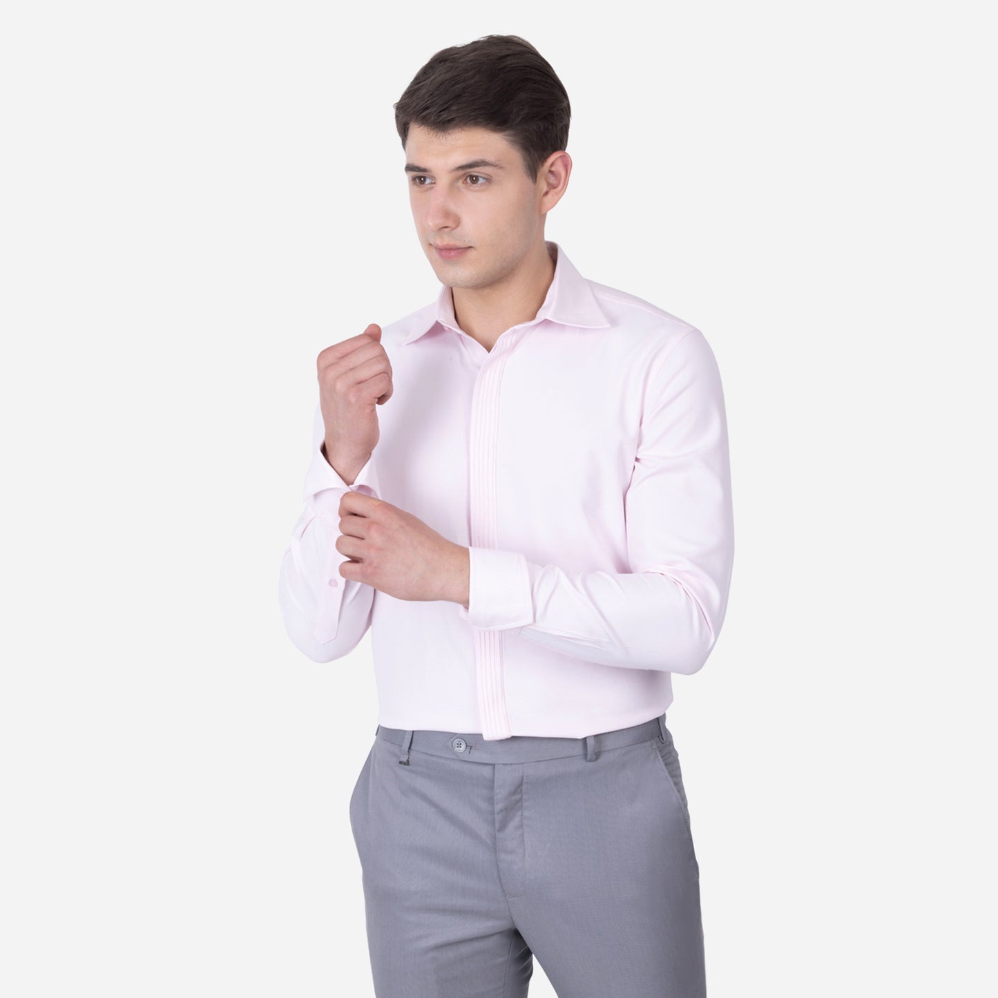 SOLID COLOUR FULL SLEEVE SHIRT
