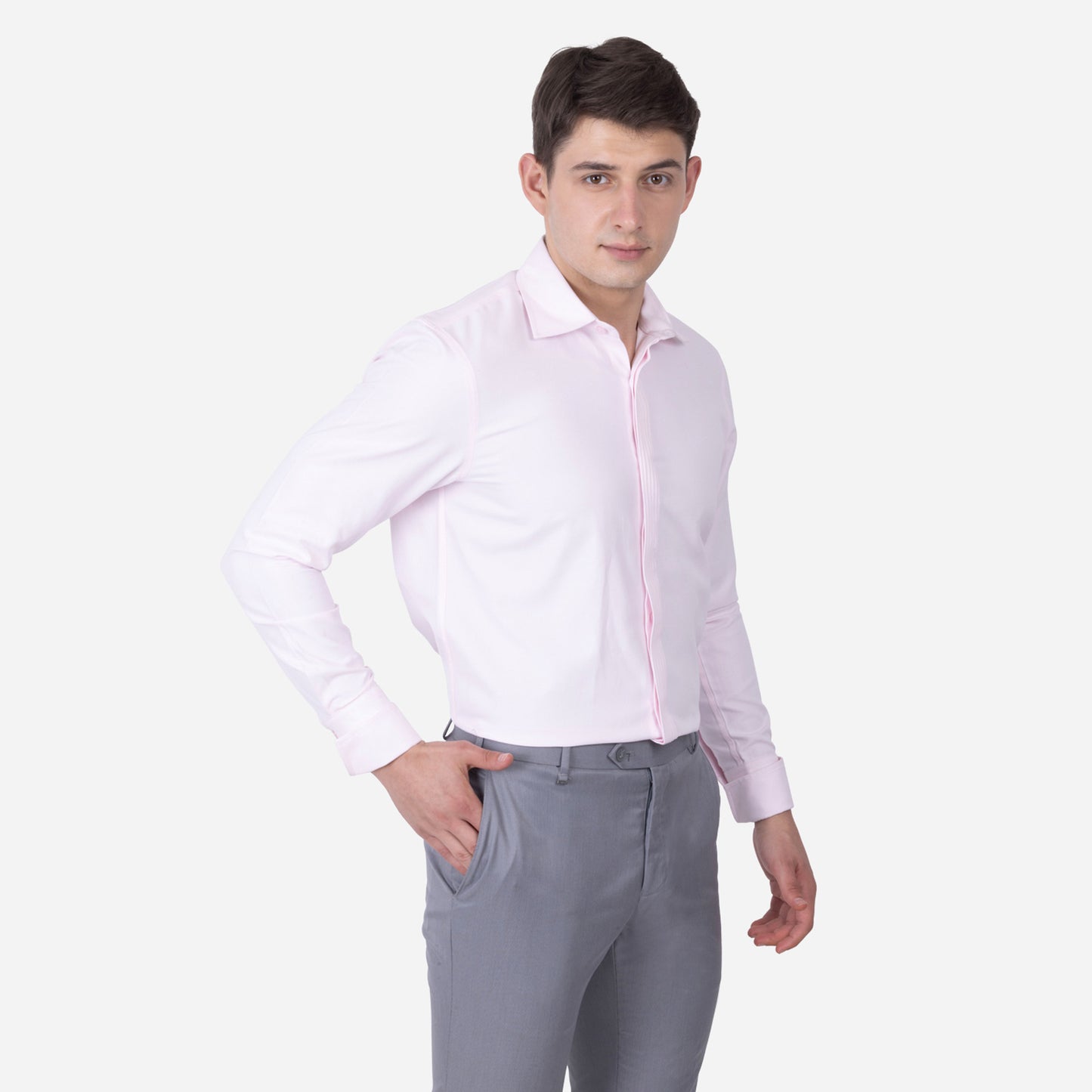 SOLID COLOUR FULL SLEEVE SHIRT