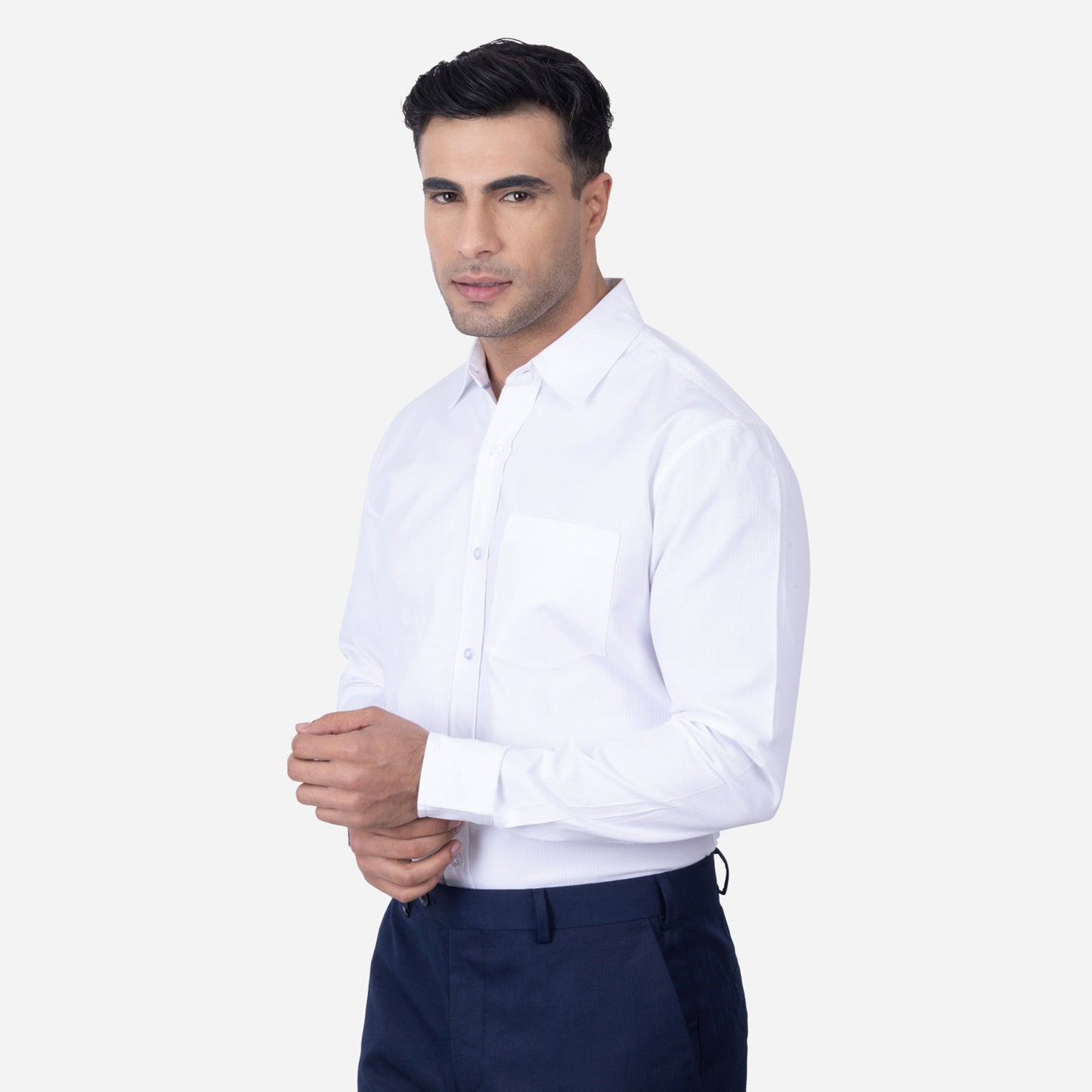 SOLID COLOUR FULL SLEEVE SHIRT