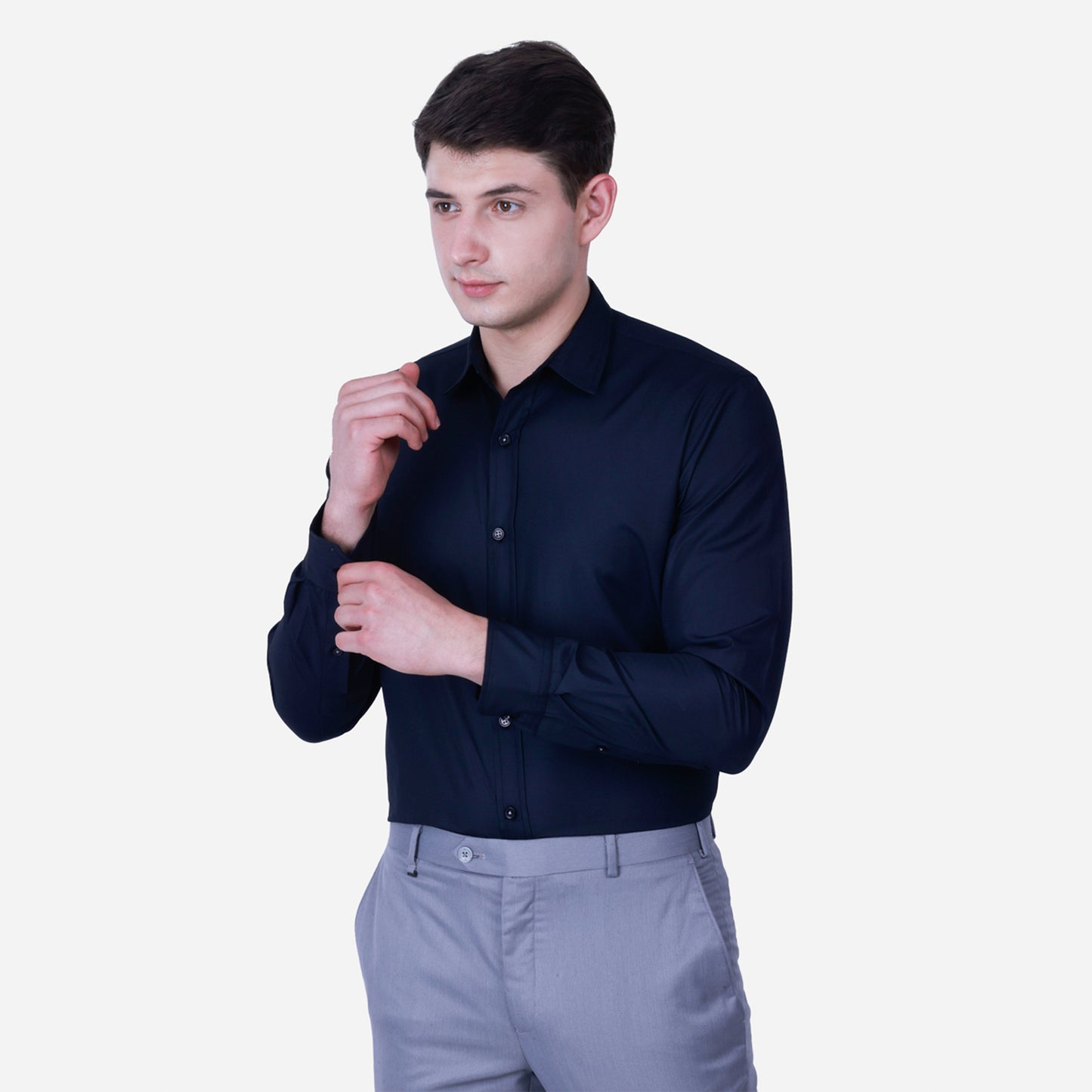 SOLID COLOUR FULL SLEEVE SHIRT