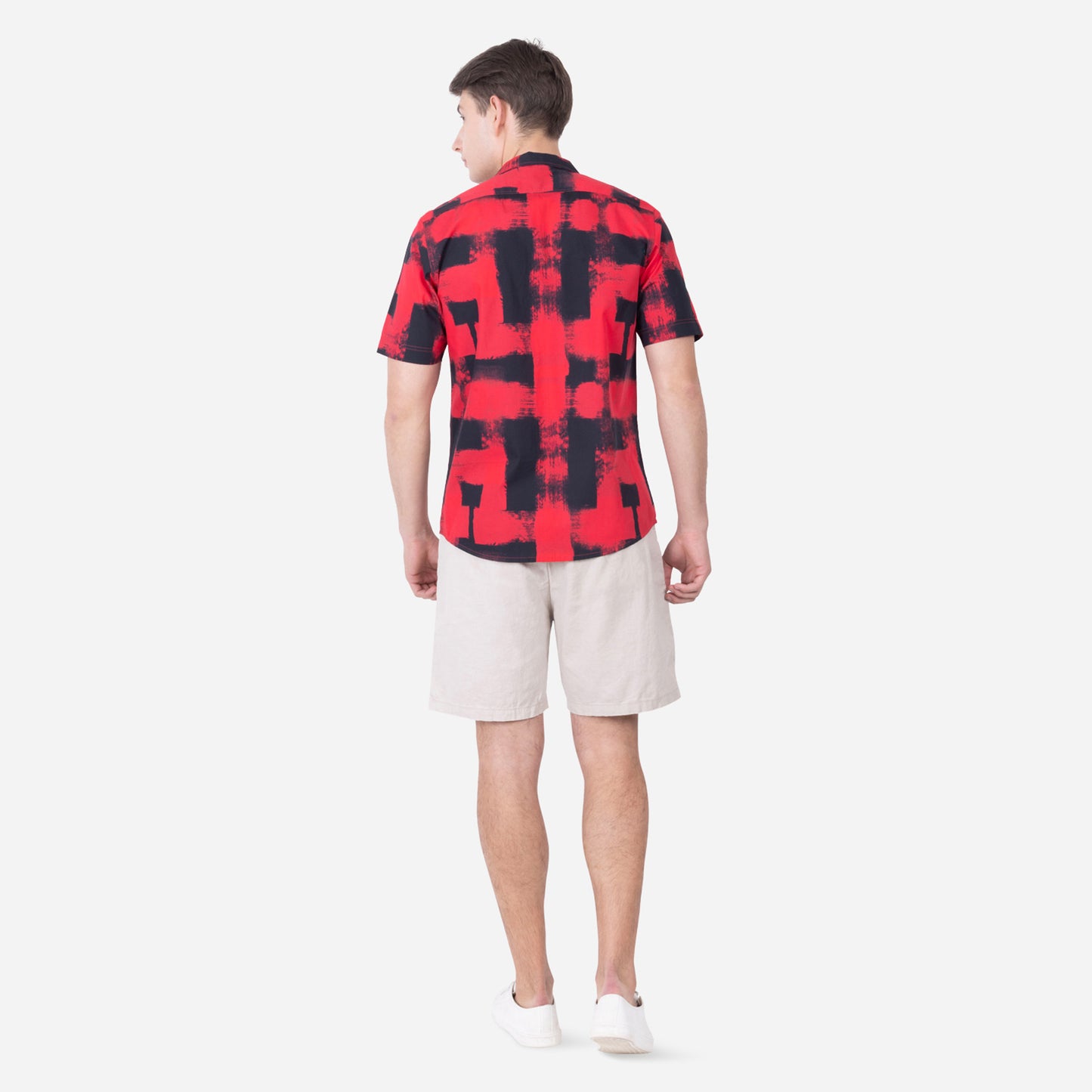 PRINTED HALF SLEEVE SHIRT