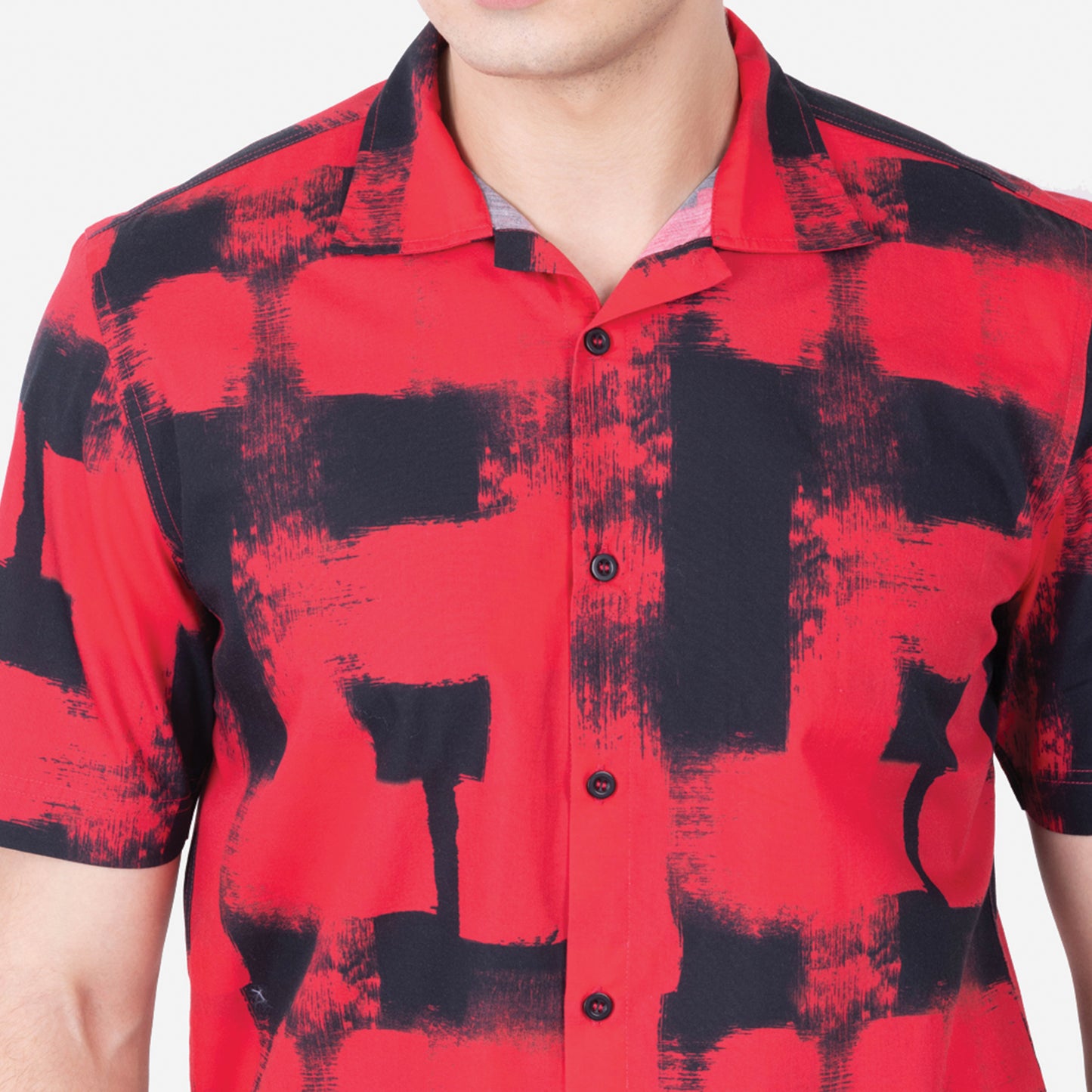 PRINTED HALF SLEEVE SHIRT