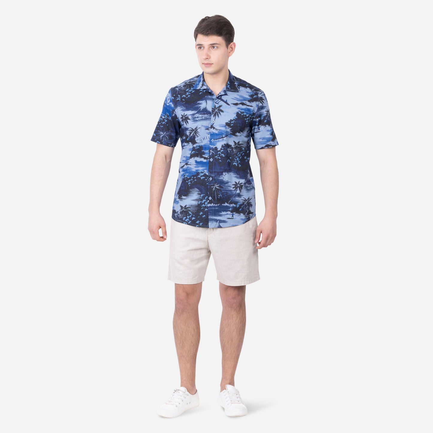 PRINTED HALF SLEEVE SHIRT