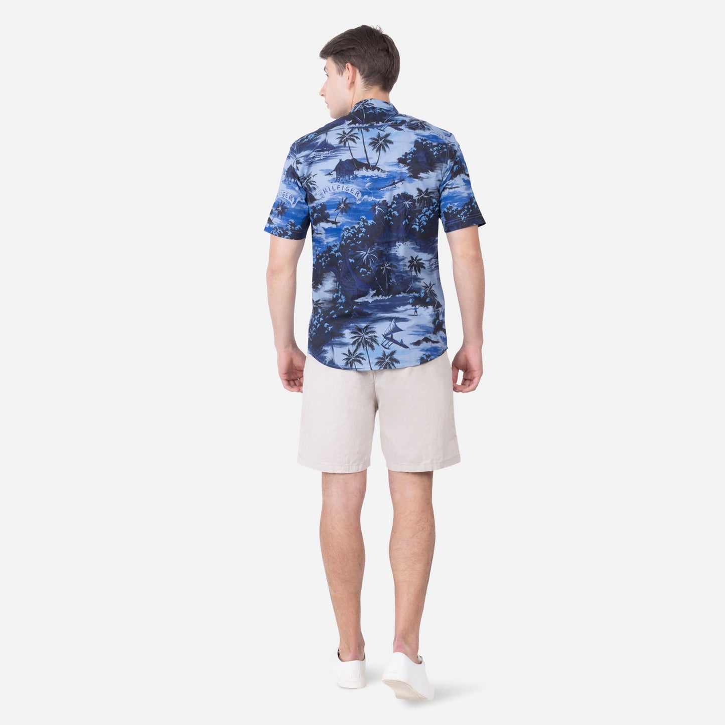 PRINTED HALF SLEEVE SHIRT