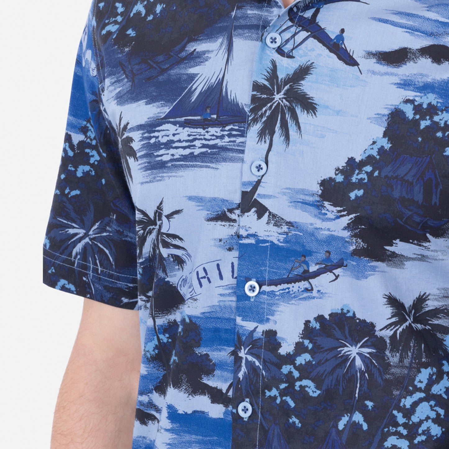 PRINTED HALF SLEEVE SHIRT