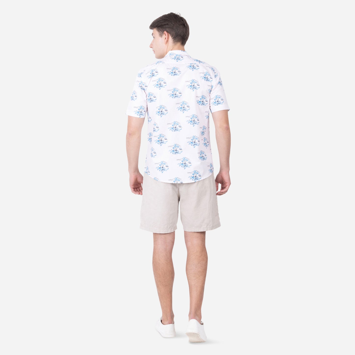 PRINTED HALF SLEEVE SHIRT