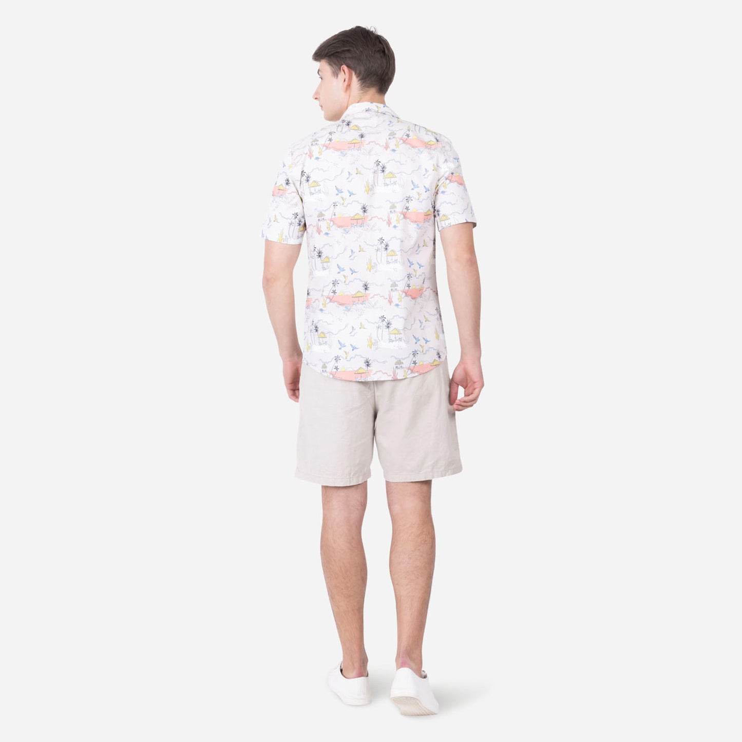 PRINTED HALF SLEEVE SHIRT