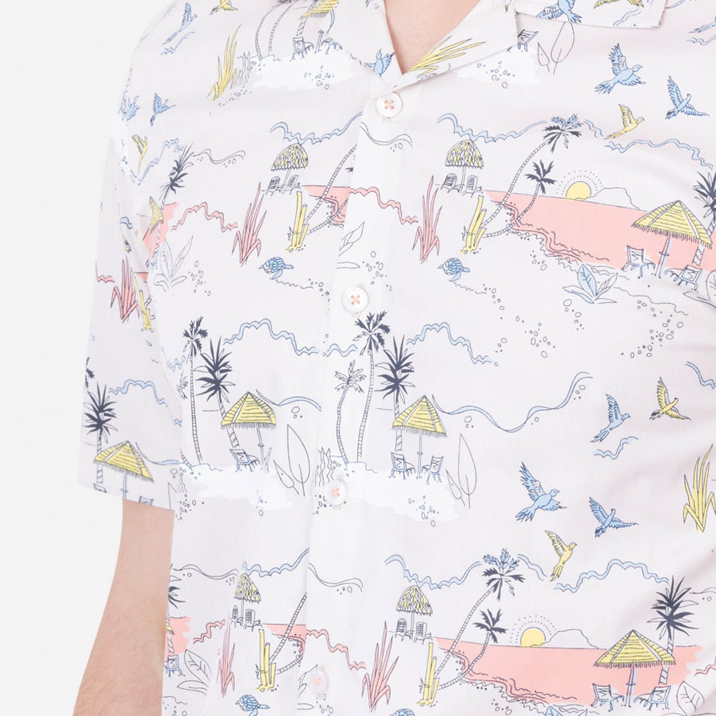 PRINTED HALF SLEEVE SHIRT