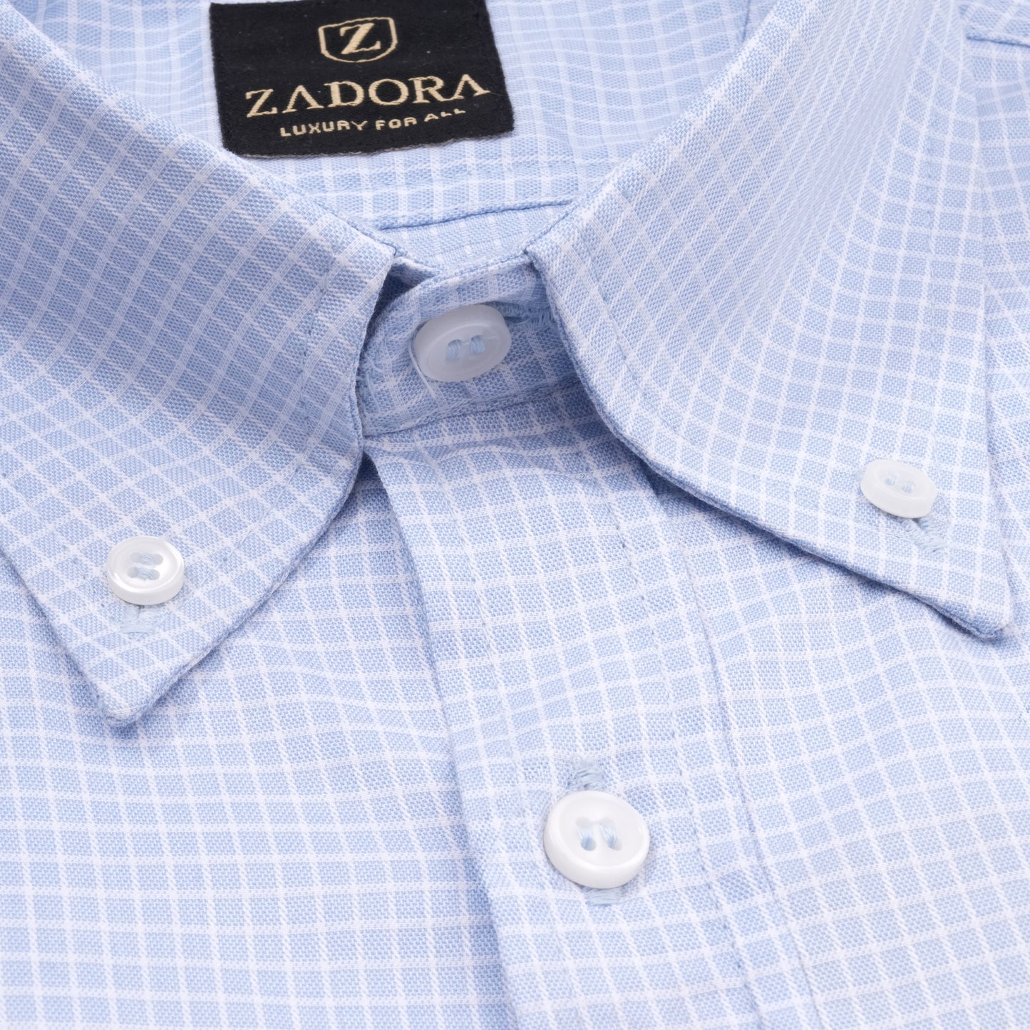 ZADORA Pack of 2 Men's Cotton Regular Fit Full Sleeves Stylish, Comfortable Casual & Formal Shirt