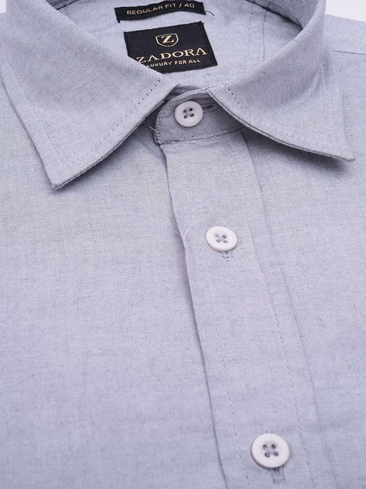 ZADORA Pack of 3 Men's Cotton Regular Fit Full Sleeves Stylish, Comfortable Casual & Formal Shirt