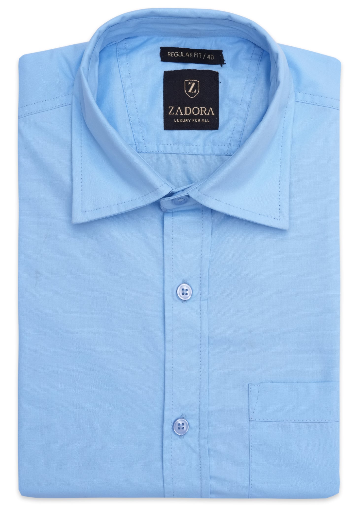 ZADORA Pack of 2 Men's Cotton Regular Fit Full Sleeves Stylish, Comfortable Casual & Formal Shirt