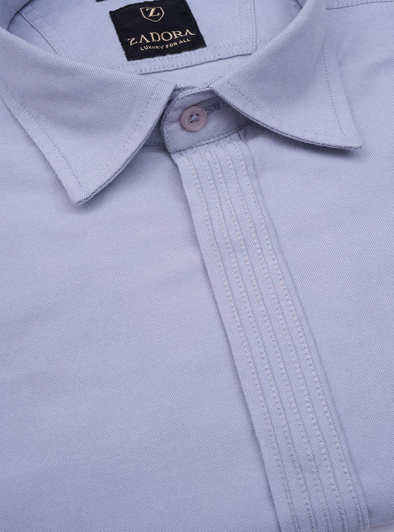 ZADORA Pack of 2 Men's Cotton Regular Fit Full Sleeves Stylish, Comfortable Casual & Formal Shirt