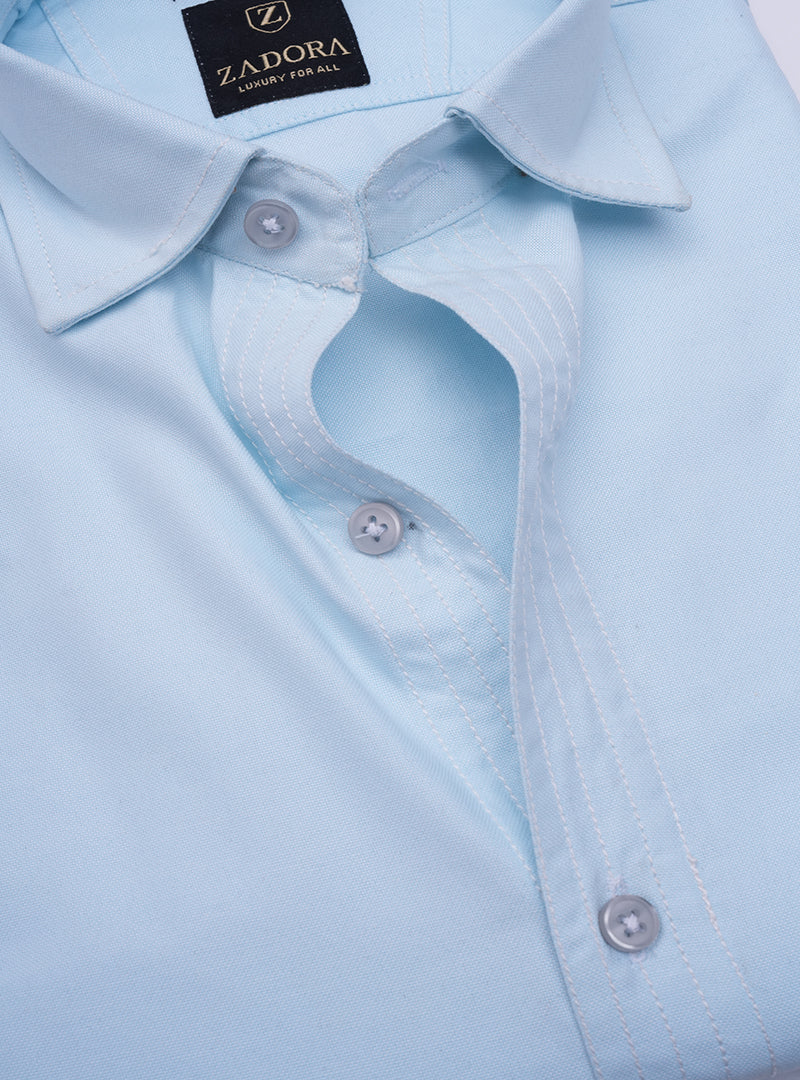 ZADORA Pack of 2 Men's Cotton Regular Fit Full Sleeves Stylish, Comfortable Casual & Formal Shirt