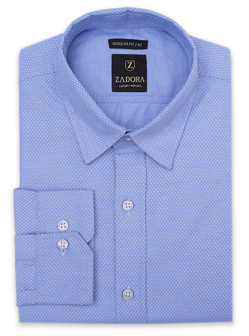 ZADORA Pack of 3 Men's Cotton Regular Fit Full Sleeves Stylish, Comfortable Casual & Formal Shirt