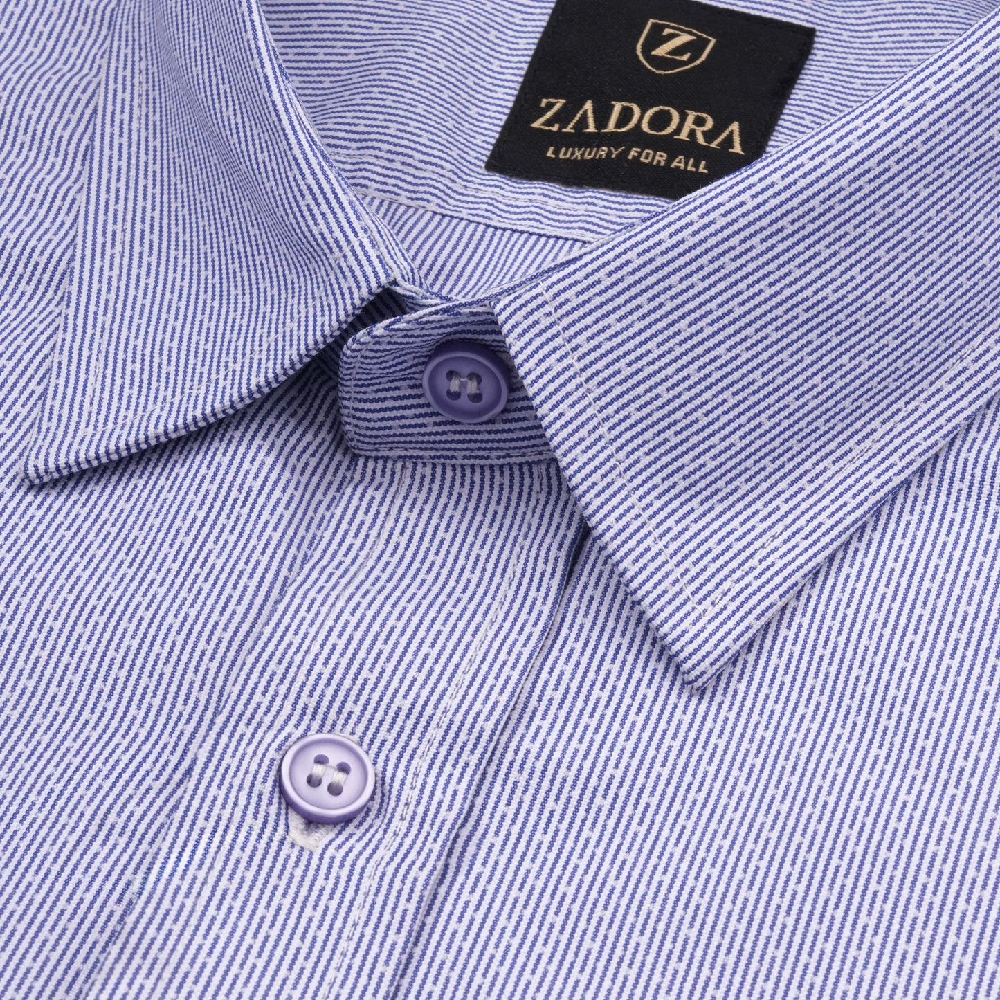ZADORA Pack of 3 Men's Cotton Regular Fit Full Sleeves Stylish, Comfortable Casual & Formal Shirt
