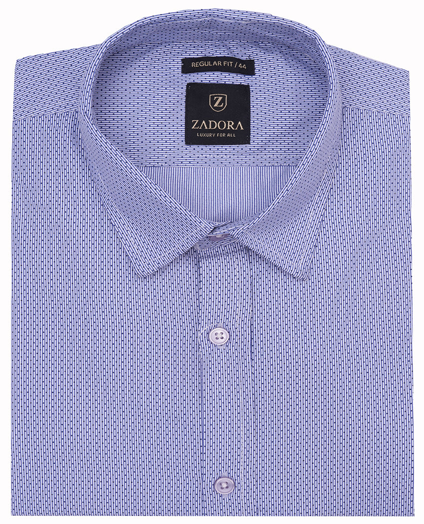 ZADORA Pack of 3 Men's Cotton Regular Fit Full Sleeves Stylish, Comfortable Casual & Formal Shirt