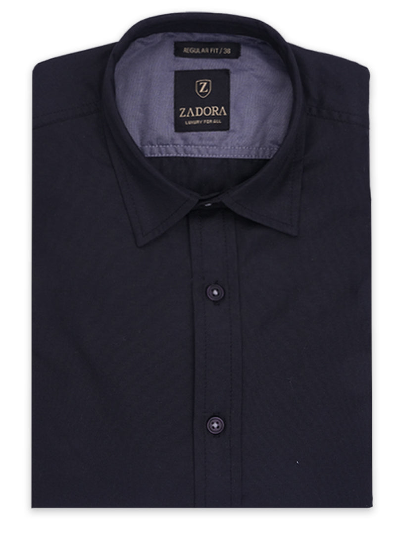 ZADORA Pack of 2 Men's Cotton Regular Fit Full Sleeves Stylish, Comfortable Casual & Formal Shirt