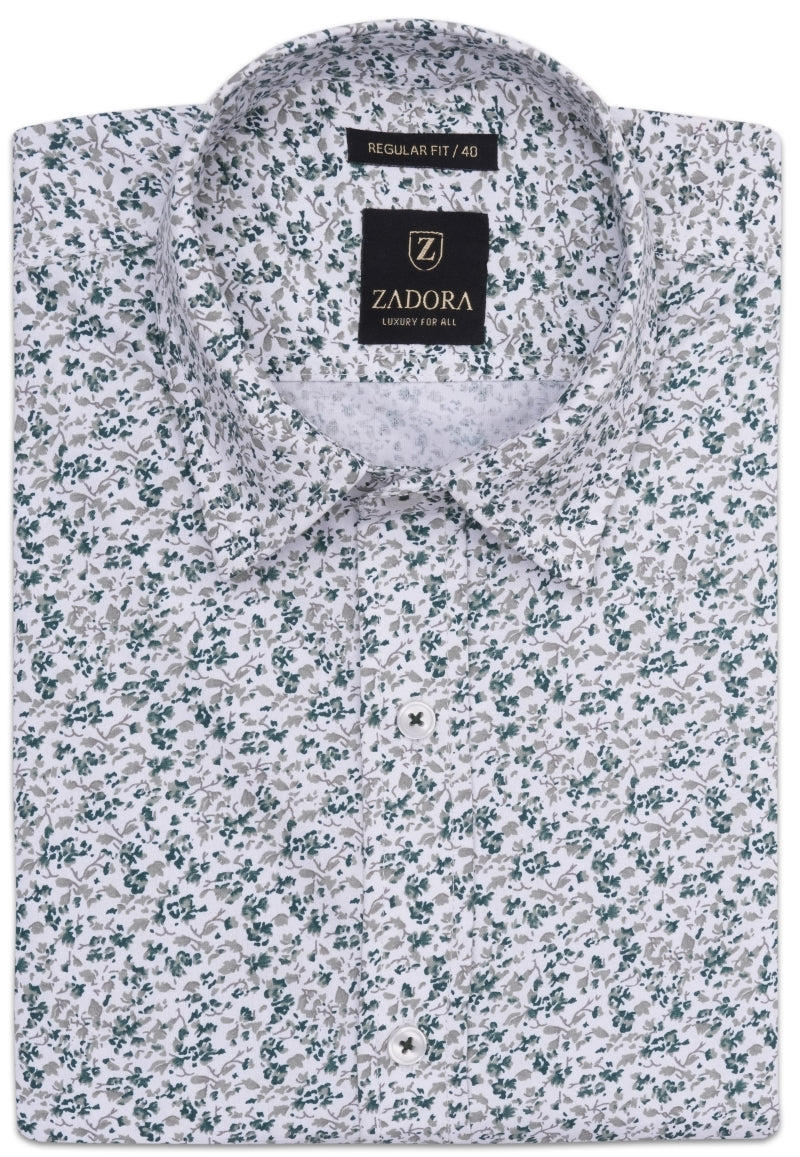 ZADORA Pack of 2 Men's Cotton Regular Fit Full Sleeves Stylish, Comfortable Casual & Formal Shirt