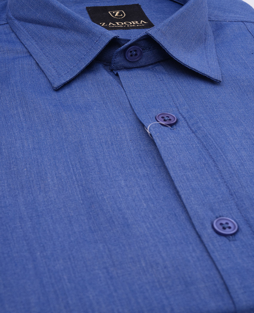 ZADORA Pack of 3 Men's Cotton Regular Fit Full Sleeves Stylish, Comfortable Casual & Formal Shirt
