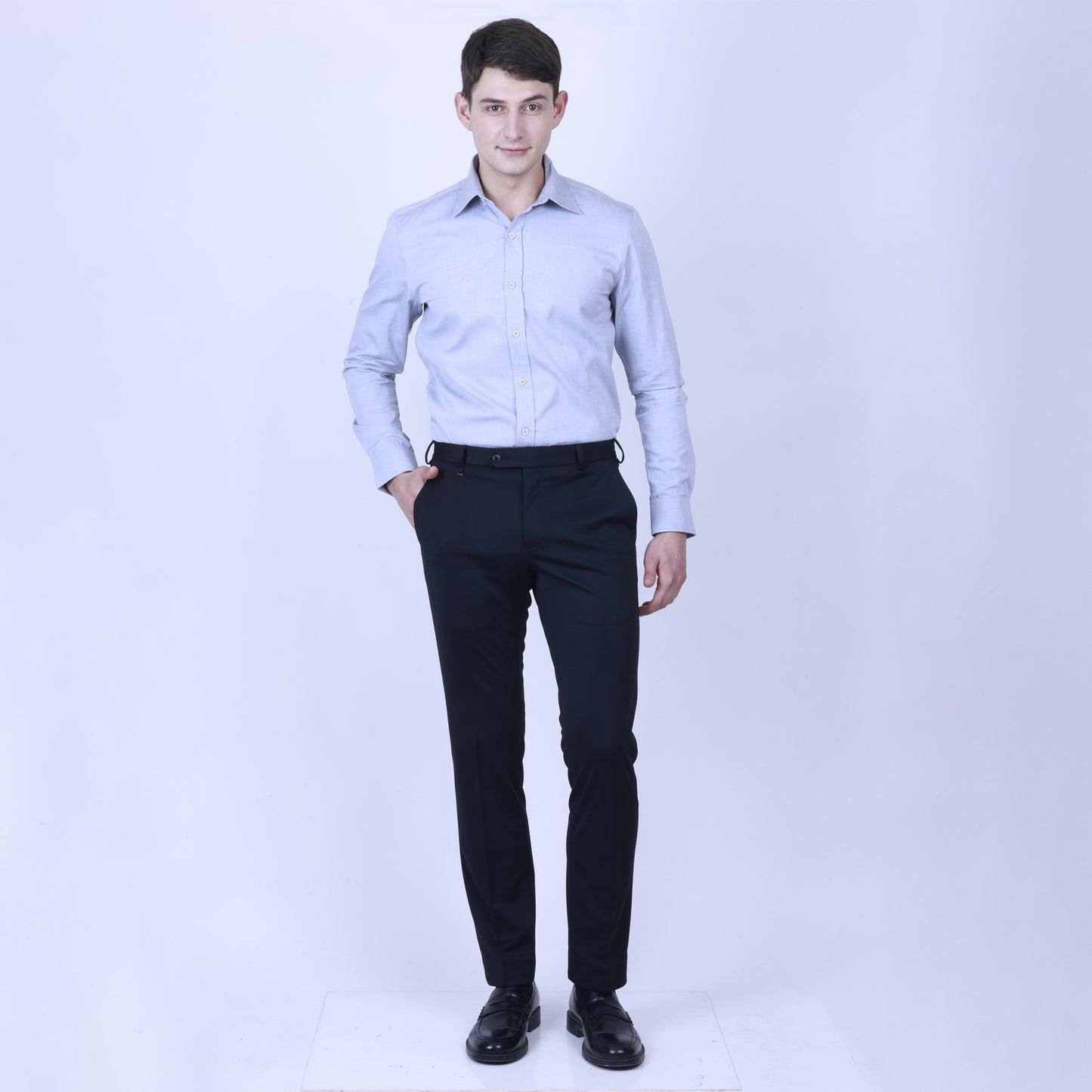 SOLID COLOUR FULL SLEEVE SHIRT