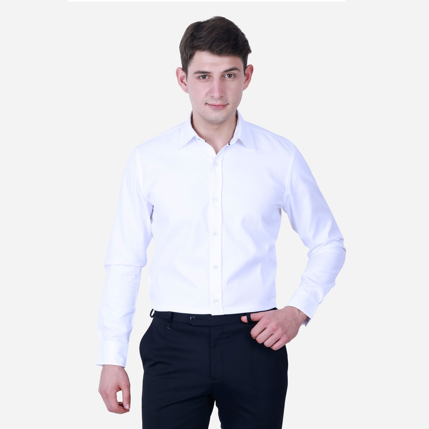 SOLID COLOUR FULL SLEEVE SHIRT
