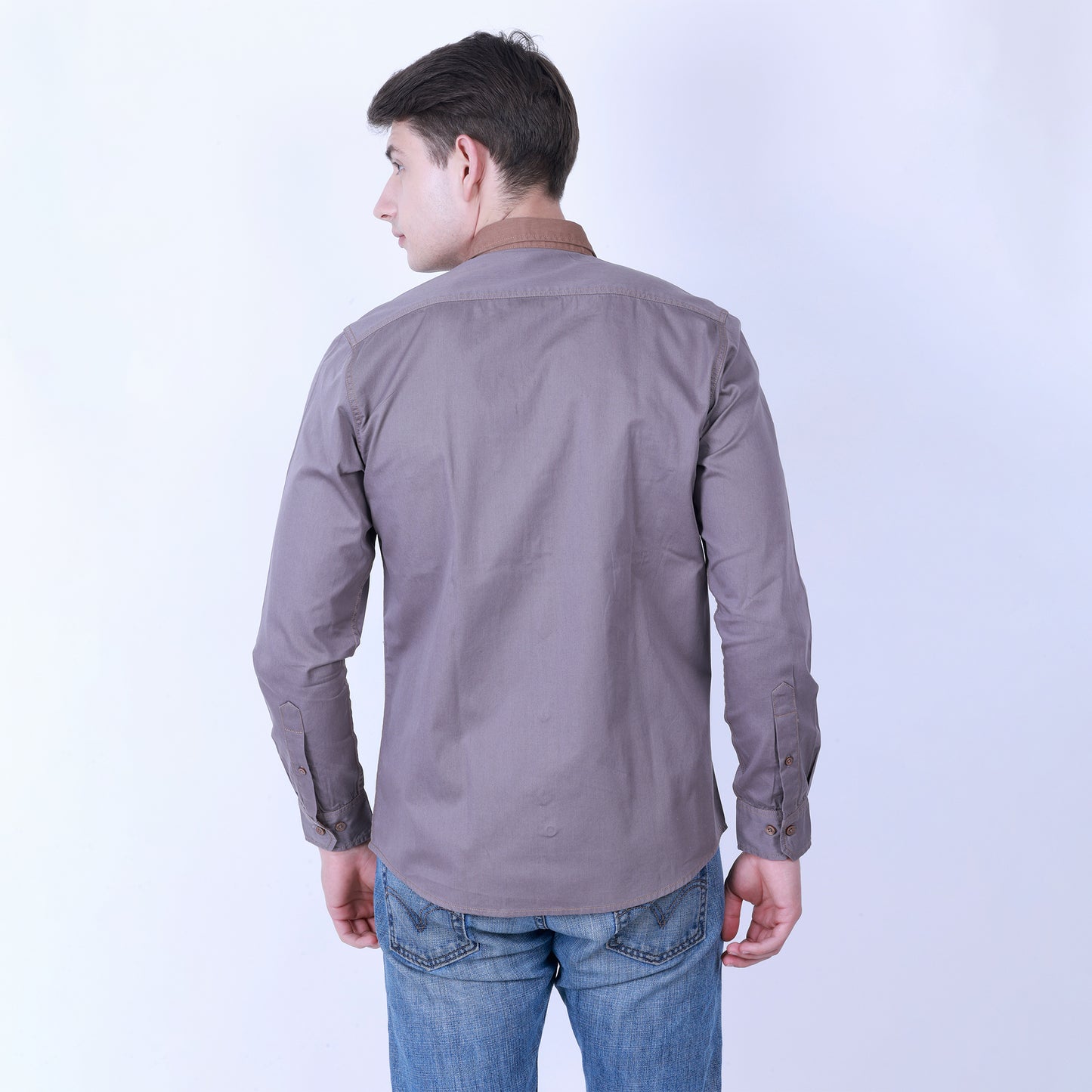 SOLID COLOUR FULL SLEEVE SHIRT