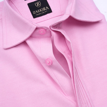 SOLID COLOUR FULL SLEEVE SHIRT