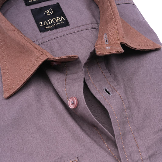 SOLID COLOUR FULL SLEEVE SHIRT