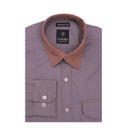 SOLID COLOUR FULL SLEEVE SHIRT