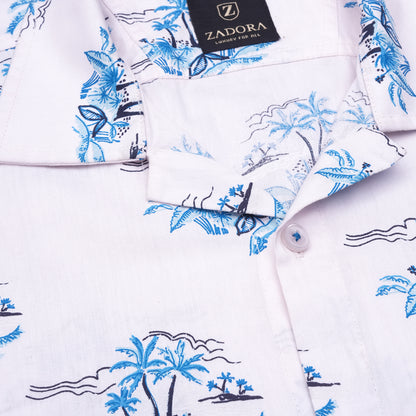 PRINTED HALF SLEEVE SHIRT