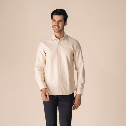 SOLID COLOUR FULL SLEEVE SHIRT