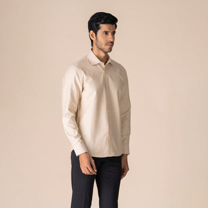 SOLID COLOUR FULL SLEEVE SHIRT